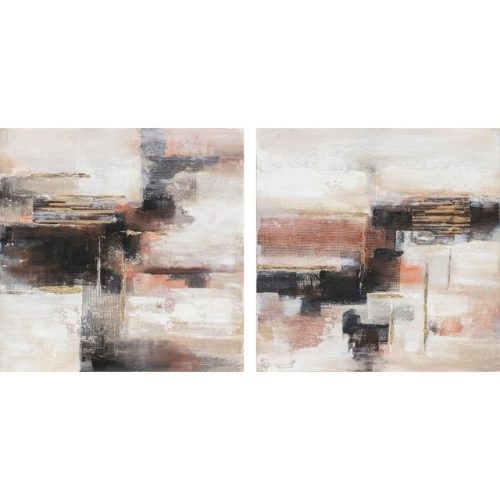 Kép absztrakt 90x2,4x90 cm 2 féle
