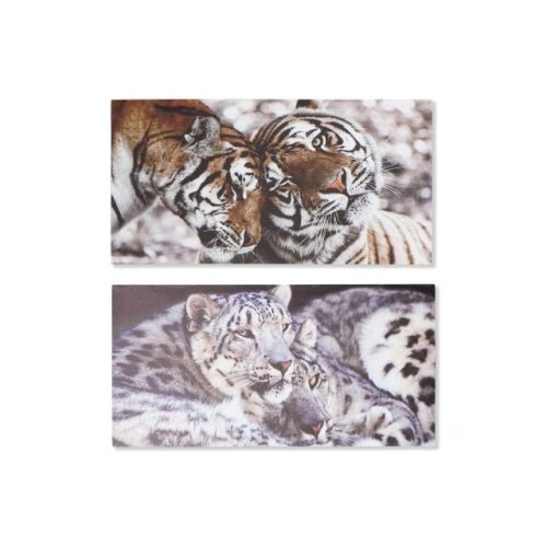 Kép tigris, leopárd 80x1,8x40 cm 2 féle