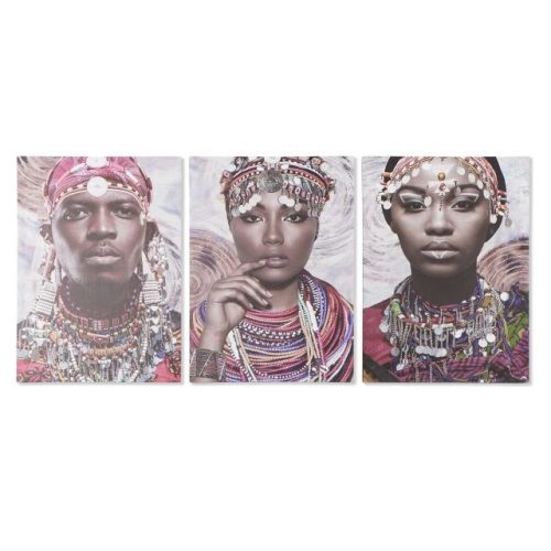 Kép afrikai 50x1,8x70 cm 3 féle