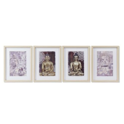 Kép Buddha, keretes 35x2x45 cm 4 féle