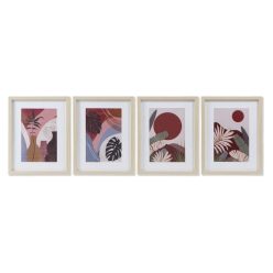 Kép trópusi, keretes 35x2x45 cm 4 féle