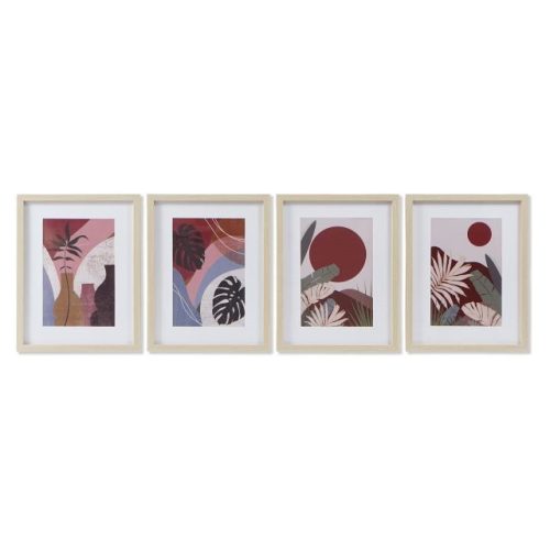 Kép trópusi, keretes 35x2x45 cm 4 féle