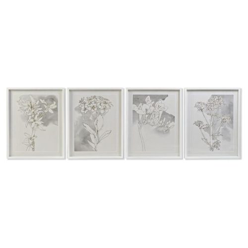 Kép virágok 55x2,5x70 cm 4 féle