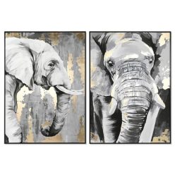 Kép elefánt 100x4x140 cm 2 féle