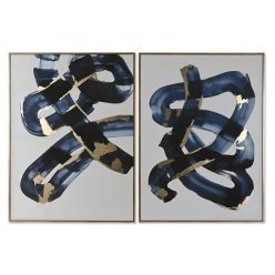 Kép absztrakt, keretes 90x4x120 cm 2 féle