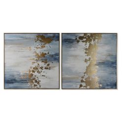 Kép absztrakt, keretes 100x4x100 cm 2 féle