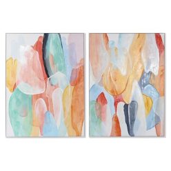 Kép absztrakt, keretes 90x3,5x120 cm 2 féle