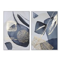 Kép absztrakt, keretes 83x4,5x123 cm 2 féle