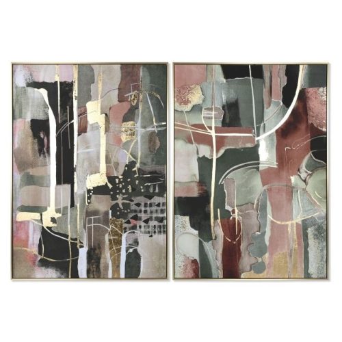 Kép absztrakt, keretes 103x4,5x143 cm 2 féle