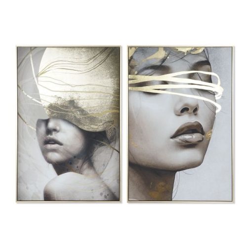 Kép nõk, keretes 83x4,5x123 cm 2 féle