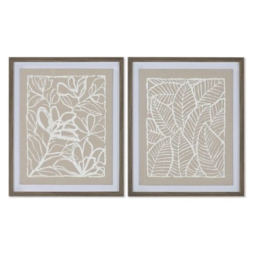 Kép leveles, keretes 50x4x60 cm 2 féle
