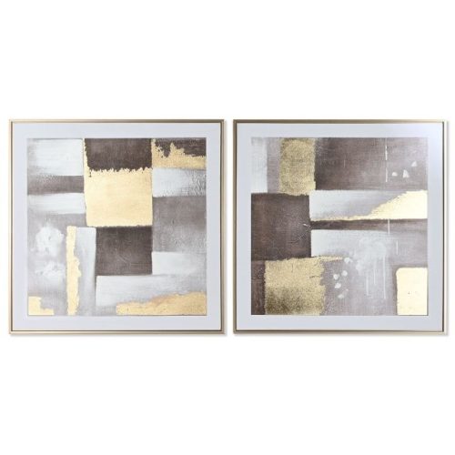 Kép keretes, absztrakt 80x4x80 cm 2 féle