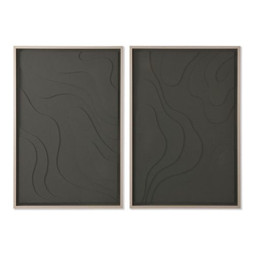 Kép absztrakt, keretes, 3D 83x4,5x123 cm 2 féle