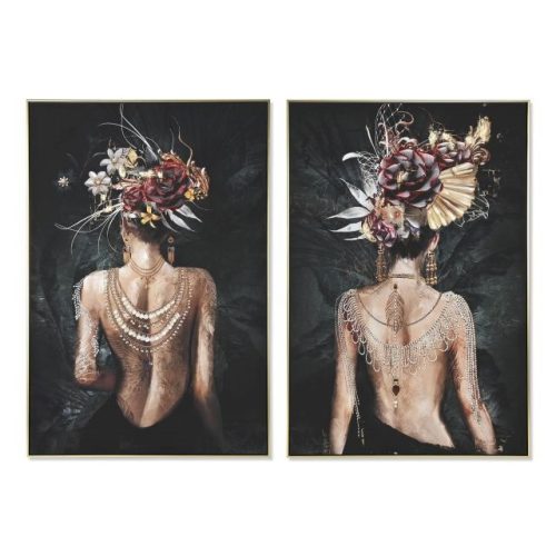 Kép kézzel festett 80x3,5x120 cm 2 féle