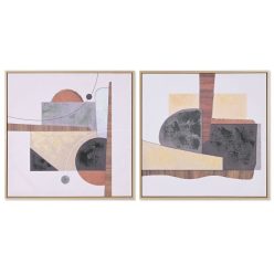 Kép modern, keretes 62,5x2,8x62,5 cm 2 féle