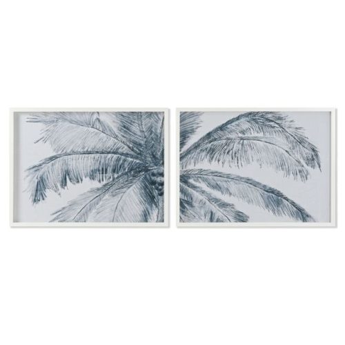 Kép keretes, pálmafa 80x2x60 cm 2féle