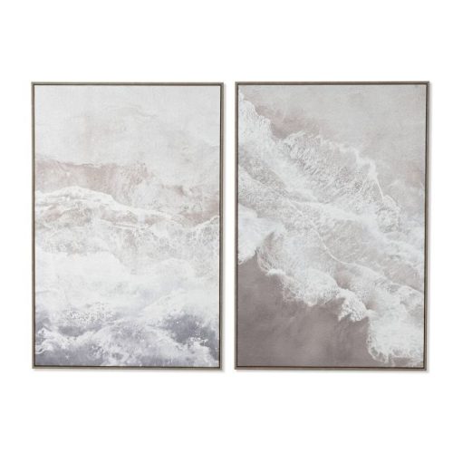 Kép keretes, hullám 60x3x90 cm 2féle