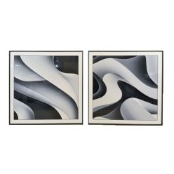 Kép keretes, absztrakt 80x3,5x80 cm 2féle
