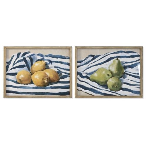 Kép keretes, gyümölcs 60x2,5x45 cm 2féle