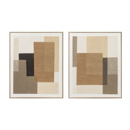 Kép keretes, absztrakt 80x4,5x100 cm 2féle