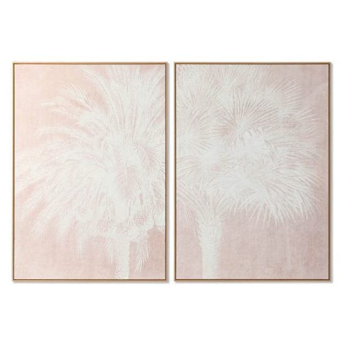 Kép keretes, pálmafa 3D-s 100x4x140 cm 2féle