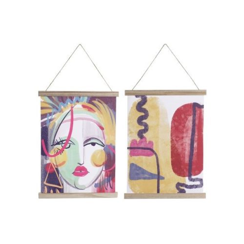 Dekoráció falra 38x1,5x51 cm 2 féle