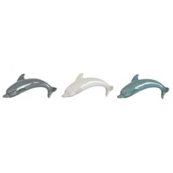 Dekoráció falra, delfin 15x3x7 cm 3 féle