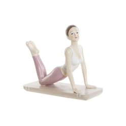 Figura lány jóga 16x6x13 cm