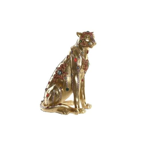 Figura leopárd 25,5x17x33 cm