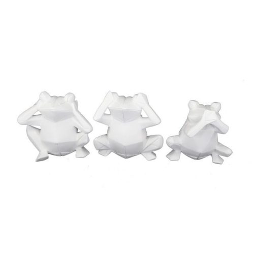Figura béka 18,5x13x17,8 cm 3 féle