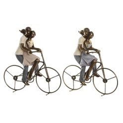Figura pár biciklin 24,5x10x25,5 cm 2 féle