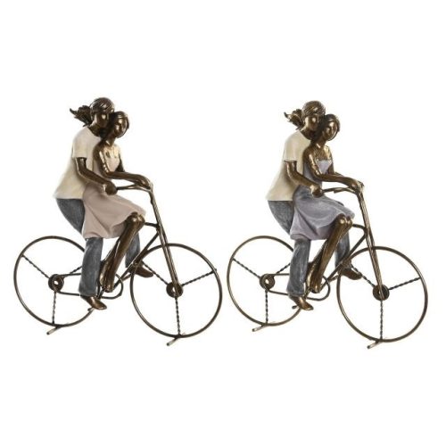 Figura pár biciklin 24,5x10x25,5 cm 2 féle