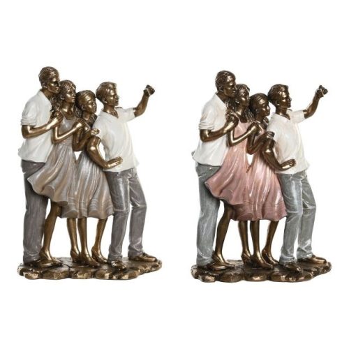 Figura család 18x10x25 cm 2 féle