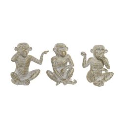 Figura majom 14x10x14 cm 3 féle