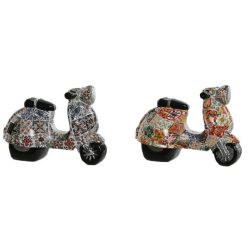 Figura robogó csempe mintával 14x8x11 cm 2 féle