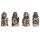 Figura templomos lovag 5x4x10 cm 4 féle