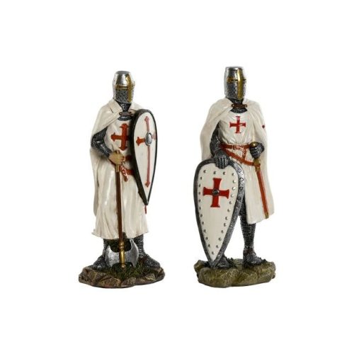 Figura templomos lovag 9x8x21 cm 2 féle