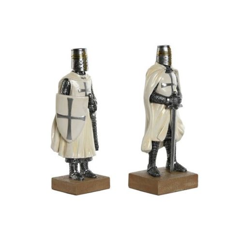 Figura templomos lovag 10x8x25 cm 2 féle
