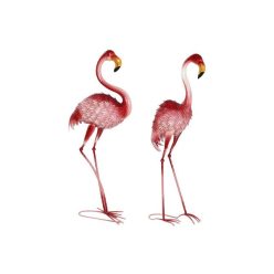 Figura flamingó 33x20,5x89 cm 2 féle