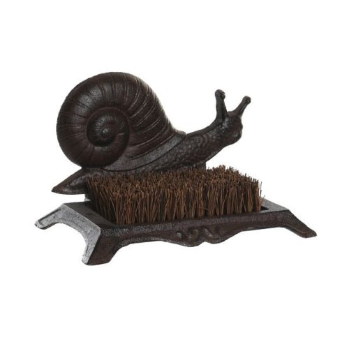 Lábtörlõ csigával, öntöttvasból 25x15,5x15,8 cm