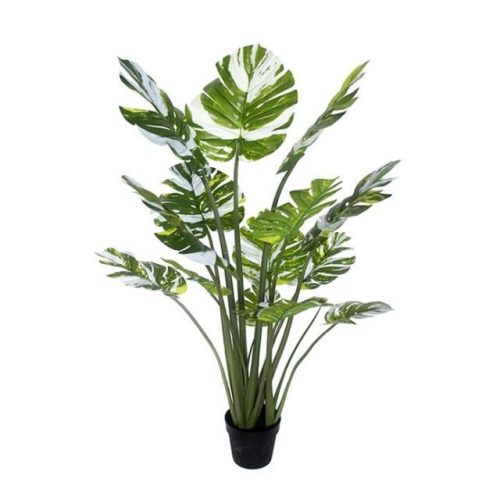 Selyemvirág Monstera cserepes 80x80x180 cm