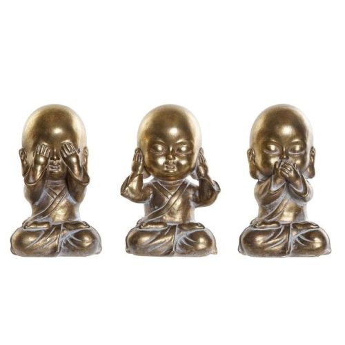 Figura Buddha 10x8x15 cm 3 féle